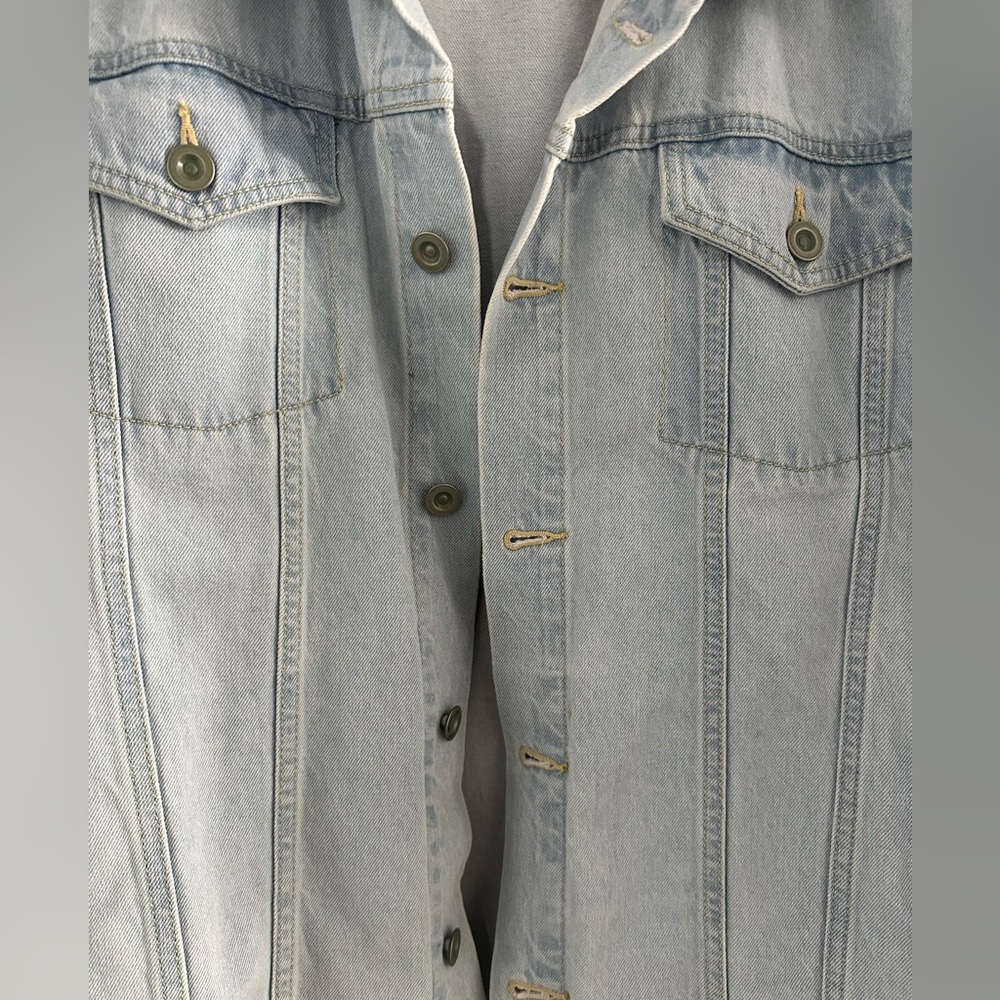 Arizona Jean Company Light Blue Denim Jacket - Picture 3 of 7